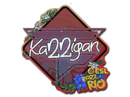 Sticker | karrigan (Glitter) | Rio 2022