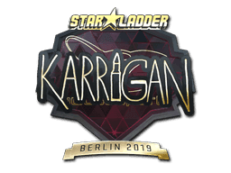 Sticker | karrigan (Gold) | Berlin 2019