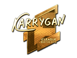 Sticker | karrigan (Gold) | Boston 2018