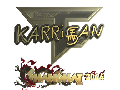 Sticker | karrigan (Gold) | Shanghai 2024