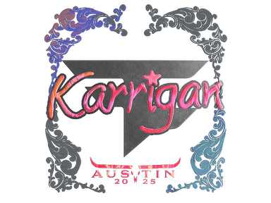 Sticker | karrigan (Holo) | Austin 2025