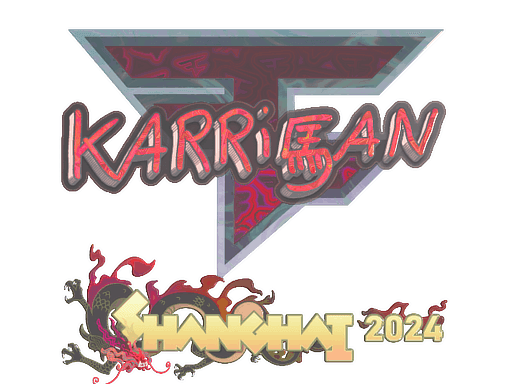 Sticker | karrigan (Holo) | Shanghai 2024