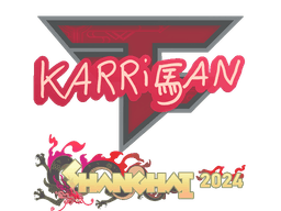 Sticker | karrigan | Shanghai 2024