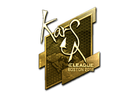 Sticker | Karsa (Gold) | Boston 2018