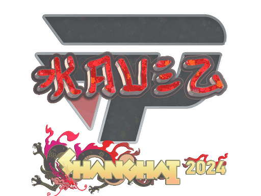 Sticker | kauez (Glitter) | Shanghai 2024