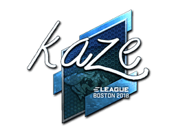 Sticker | Kaze (Foil) | Boston 2018