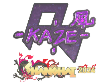 Sticker | Kaze (Glitter) | Shanghai 2024