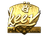 Sticker | keev (Gold) | Krakow 2017