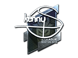 Sticker | kennyS (Foil) | Boston 2018