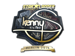 Sticker | kennyS (Gold) | Berlin 2019