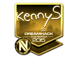 Sticker | kennyS (Gold) | Cluj-Napoca 2015
