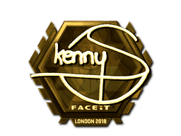 Sticker | kennyS (Gold) | London 2018