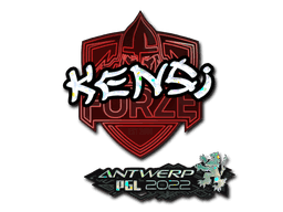 Sticker | KENSi (Glitter) | Antwerp 2022