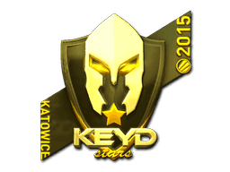 Sticker | Keyd Stars (Gold) | Katowice 2015