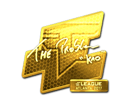 Sticker | kioShiMa (Gold) | Atlanta 2017