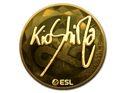 Sticker | kioShiMa (Gold) | Katowice 2019