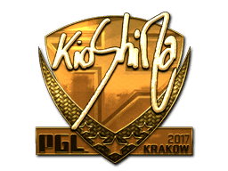 Sticker | kioShiMa (Gold) | Krakow 2017