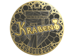 Sticker | Krabeni (Gold) | Cologne 2026