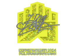 Sticker | Krad (Glitter) | Copenhagen 2024