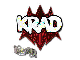 Sticker | Krad (Glitter) | Paris 2023