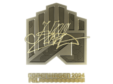 Sticker | Krad (Gold) | Copenhagen 2024