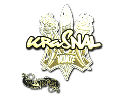 Sticker | kRaSnaL (Gold) | Paris 2023