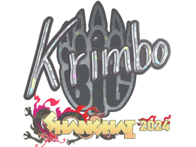 Sticker | Krimbo (Glitter) | Shanghai 2024