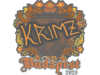 Sticker | KRIMZ | Budapest 2025