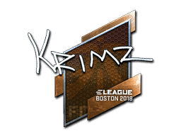 Sticker | KRIMZ (Foil) | Boston 2018