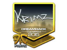Sticker | KRIMZ (Foil) | Cluj-Napoca 2015