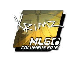 Sticker | KRIMZ (Foil) | MLG Columbus 2016
