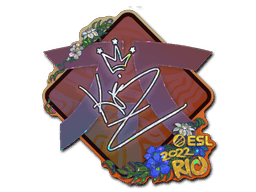 Sticker | KRIMZ (Glitter) | Rio 2022