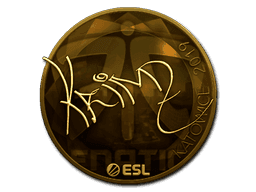 Sticker | KRIMZ (Gold) | Katowice 2019