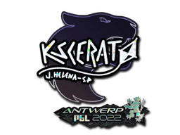 Sticker | KSCERATO (Glitter) | Antwerp 2022