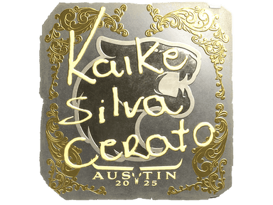 Sticker | KSCERATO (Gold) | Austin 2025