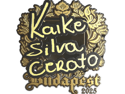 Sticker | KSCERATO (Gold) | Budapest 2025