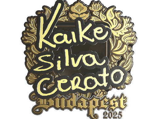 Sticker | KSCERATO (Gold) | Budapest 2025