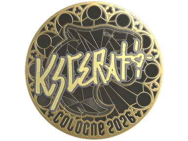 Sticker | KSCERATO (Gold) | Cologne 2026