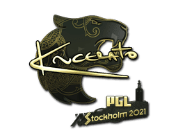 Sticker | KSCERATO (Gold) | Stockholm 2021