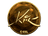 Sticker | Kvik (Gold) | Katowice 2019