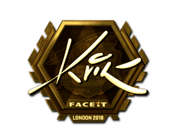 Sticker | Kvik (Gold) | London 2018