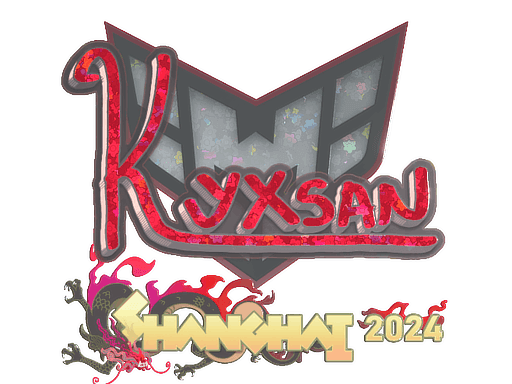 Sticker | kyxsan (Glitter) | Shanghai 2024