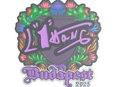 Sticker | L1haNg (Embroidered) | Budapest 2025