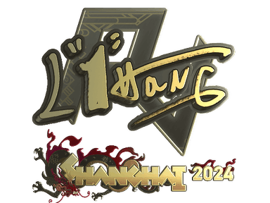 Sticker | L1haNg (Gold) | Shanghai 2024