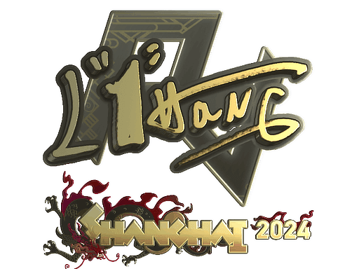 Sticker | L1haNg (Gold) | Shanghai 2024