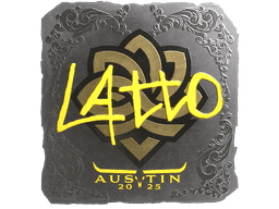 Sticker | latto (Foil) | Austin 2025