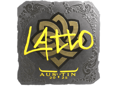 Sticker | latto (Foil) | Austin 2025