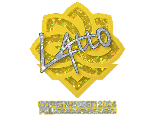 Sticker | latto (Glitter) | Copenhagen 2024