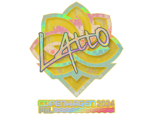 Sticker | latto (Holo) | Copenhagen 2024