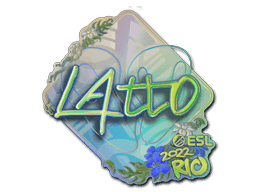 Sticker | latto (Holo) | Rio 2022